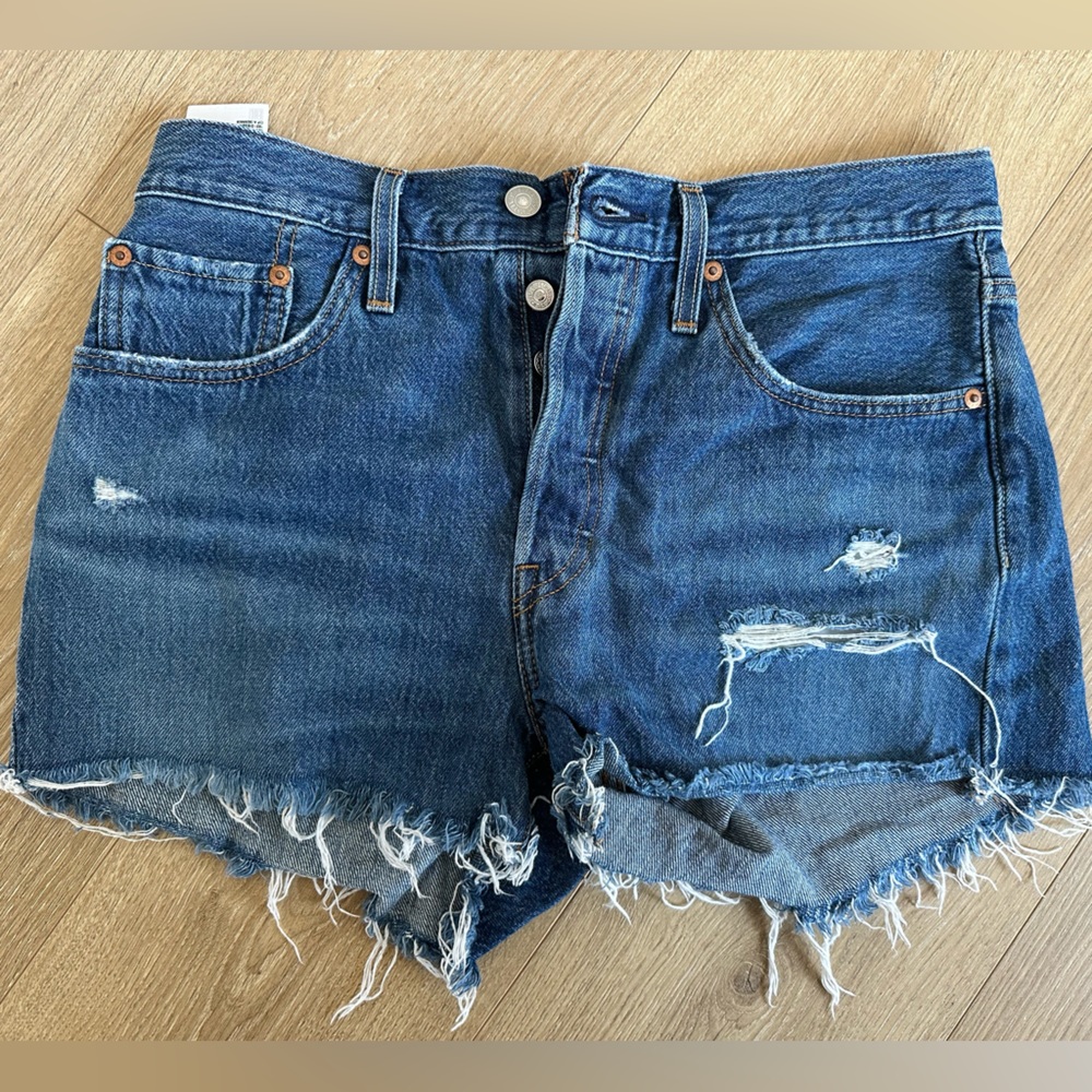 Levi’s 501 Distressed Shorts